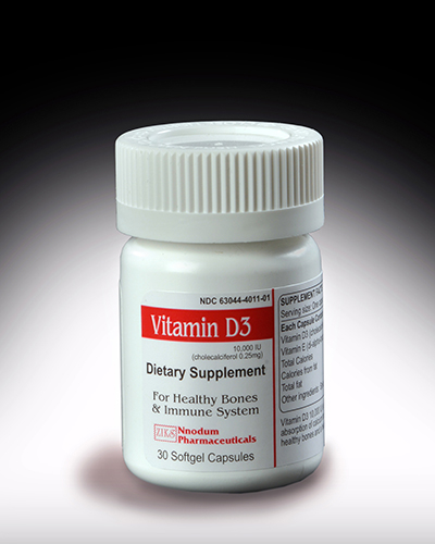 Vitamin D3 10,000 IU (cholecalciferol 0.25 mg)